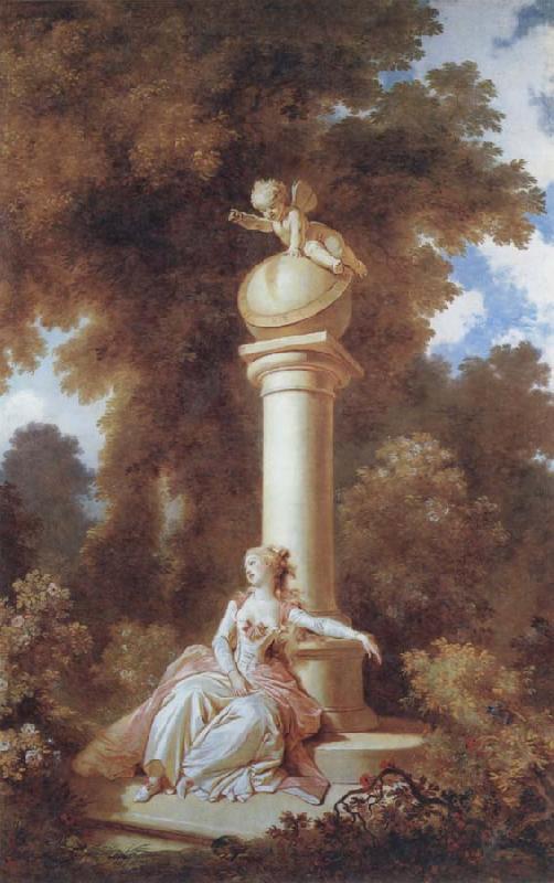 Jean Honore Fragonard The Progress of Love oil painting image